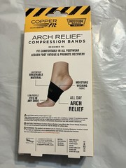 COPPER FIT WORK GEAR ARCH RELIEF COMPRESSION BANDS