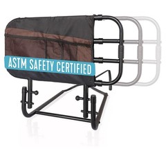 Stander EZ Adjust Bed Rail, Adjustable Senior Bedrail and Safety Assist Railing