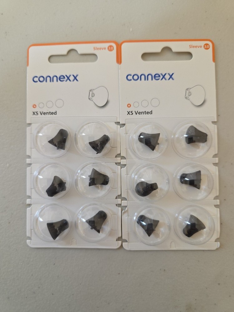 Signia Eartips 3.0 Domes XS Vented Size (two packs of 6)