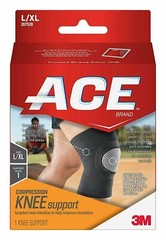 Ace Compression Knee Support Soft Neoprene Blend Panel Large Extra Large 1 ct