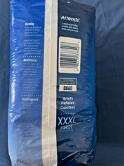 Attends Bariatric Briefs XXX-Large 8 Count Pack New Sealed Fast Ship LaPalm