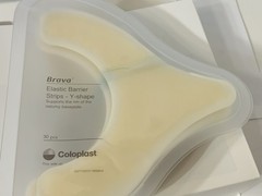 30 Coloplast BRAVA 120721 Elastic Barrier Strips Y Shape Ostomy Care Exp2026/06