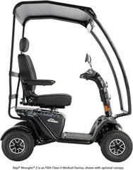Hard Top Canopy for Pride Baja Wrangler 2 – Scooter NOT Included