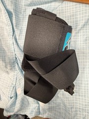 Med Spec ASO Vortex Ankle Stabilizer Brace Volleyball S Small Black & Teal