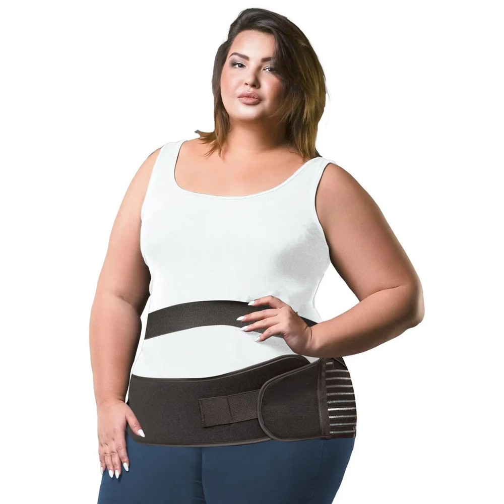 Obesity Belt Waist Support for Men Women Plus Size Tummy Girdle Stomach Band 2XL