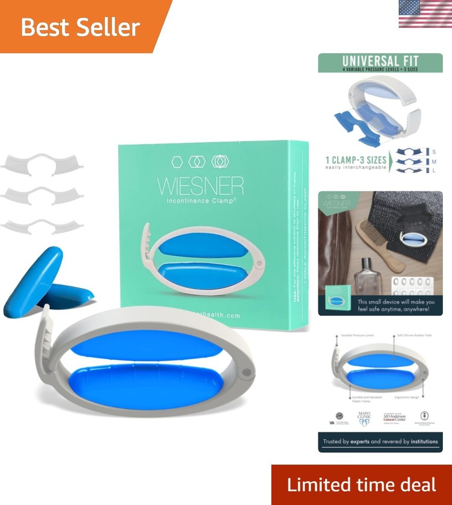 Wiesner Male Clamp – Easy-to-Use Adjustable Device for Incontinence