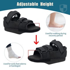 Forefoot Off-Loading Post Op Shoe Closed Toe Walking Boot for Broken Toe Orth…