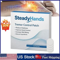 Steadyhands Tremor Control Patch, Steady Hands Control Patch – Hand Stabilizer