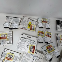 Hearing Aid Battery Lot Mixed 10 13 312 675 Rayovac Energizer Duracell Expired
