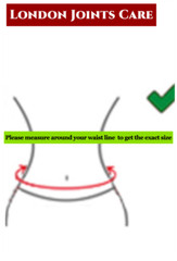 Umbilical Hernia Support Belt 6 Inches Wide Abdominal Binder Navel Truss NHS UK