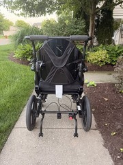 Ki mobility Focus CR Tilt In Space Manual Transport Wheelchair