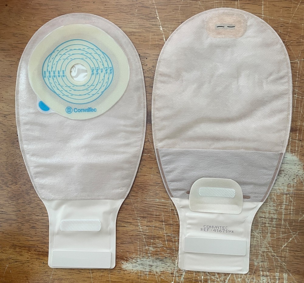 Convatec Drainable Ostomy Pouch – ref 416719- lot of 10