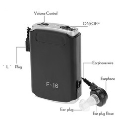 4 X Axon Hearing aids F-16 hearing aid sound amplifair Pocket model Free Ship