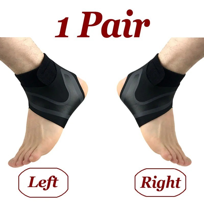 Adjustable Ankle Compression Brace Support for Running Hiking Basketball Gym