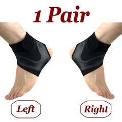Adjustable Ankle Compression Brace Support for Running Hiking Basketball Gym