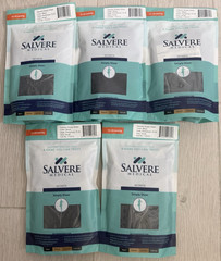 5 Salvere Medical Black Simply Sheer Compression Pantyhose 15-20 Small