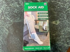 Sock Ox, Sock Aid Device For Seniors, Adjustable Device For Putting On Socks NEW