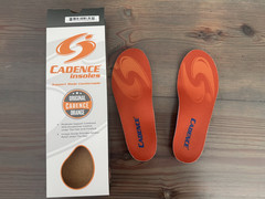 NEW Cadence Full Length Insoles Size D (M6.5-7.5/W7.5-8.5)