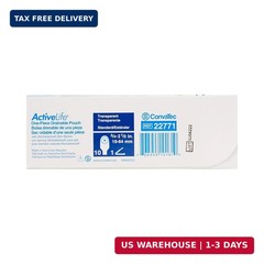 CONVATEC 22771 ActiveLife Cut-to-Fit Drainable Pouch (Pack of 10)