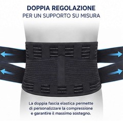 Kefrell Orthopedic Lumbar Support Posture Back Belt Made in Italy