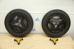 PAIR Permobil FLAT-FREE Drive Wheels Tires 3.00-8 for Power Chairs F3 F5 M3 M5