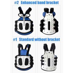 New Fixed Spinal Adjustable Back Brace Kyphosis Mild Scoliosis Post Support