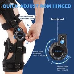 Nvorliy Knee Brace For Functional Posterior Cruciate Ligament Pcl Recovery