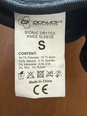 DonJoy Performance Bionic Drytex Hinged Knee Sleeve Size Small