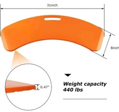 Slide Transfer Board Patient Handle Assist Device Transferring Senior 440lbs