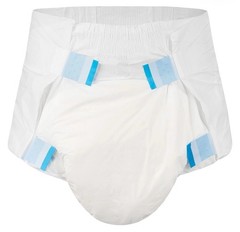 BetterDry Day M7 Adult Diapers with Plastic Backing, Size Medium, 2 Pack Sample