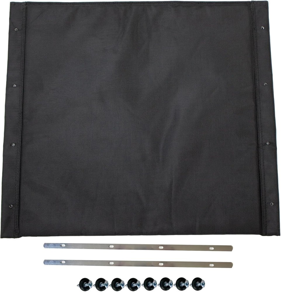 Wheelchair Replacement Seat Upholstery, 18 x 16 inches, Nylon, Universal Fit