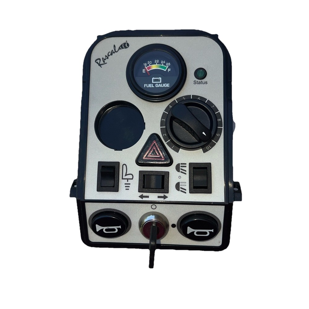 NEW DASH CONSOLE DISPLAY SPEED POT KEY SWITCH GUAGE ASSEMBLY RASCAL 600 SCOOTER