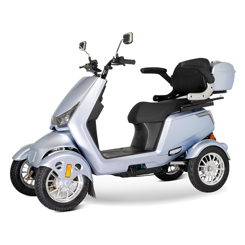 4 Wheels Electric Mobility Scooter 1000W Heavy Duty All Terrain 3-Speed Seniors