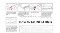 Inflatable Wheelchair Air Cushion 20x20x3 inch Relieve Pressure-High quality