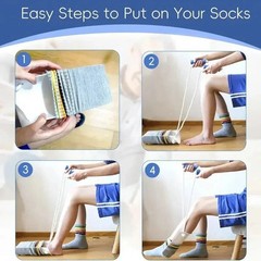 Sock Aid, Sock Aid Device For Seniors, Sock Helpers To Put On Your Socks