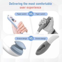 Ergonomic Toilet Wiping Aid for Elderly & Limited Mobility – 16.5″ Easy-Clean Bu