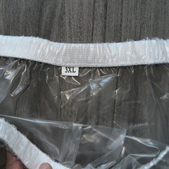 Plastic Pants 3XL. Feels Like Stretchy Latex Rubber. High Quality