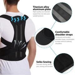 Adjustable Posture Corrector Back Shoulder Support Correct Brace Belt Men Women