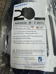 OSSUR PAPOOSE Infant Immobilizer 0-3 Months PAR-100 w/ Replacement Pads NEW