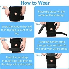 Nvorliy Plus Size Knee Brace Extra Large Adjustable Knee Support 7XL-8XL