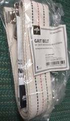 Medline Gait Belt 60″ White, Blue Red & Stripe Mobility Device (New)