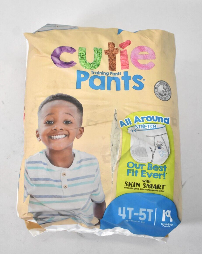 Cuties Training Pants For Boys Size 4T To 5T 38 lbs 19 Pack Underwear Stretch