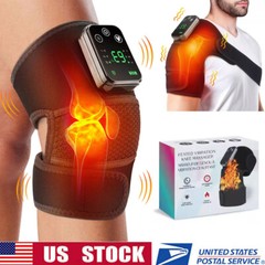 Heated Knee Massager Rechargeable Electric Massager for Knee Joint Pain Relief
