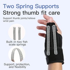 Flexible Wrist Thumb Support Brace for Tendonitis Arthritis Breathable Splint