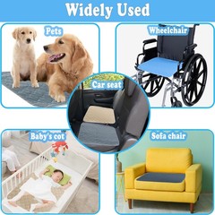 Waterproof Chair Pads for Incontinence 4 Pack Washable Seat Protector Pads Hi