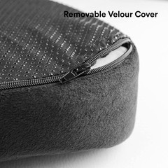 SnugPad Memory Foam Seat Cushion, for Sciatica, Back, Hip, and Tailbone Pain …