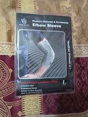 Vital Salveo Elbow Compression Sleeve Large Light gray