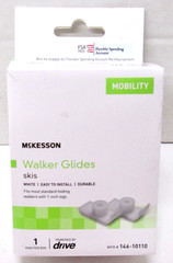 New McKesson Glide Ski for Walker 146-10110 2 Ct
