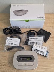 Phonak TV Link II Base Station w/ Accessories