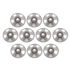 10Pcs Hearing Aids Dome Soft Open Domes Black Layer Replacements Eartip 5/8/10mm
